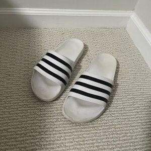 adidas Men’s Slides White Size 10
